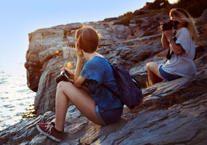 Young Couple Thinking of LASIK