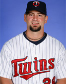 Jesse Crain, a pitcher for the MN Twins